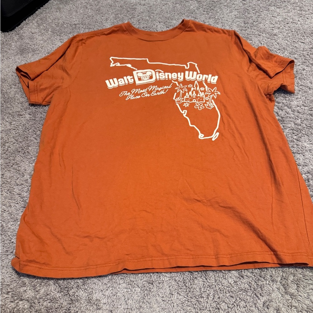 Orange Walt Disney World T-Shirt